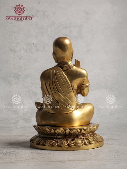 Lord Basavanna Brass Murti – Traditional Design