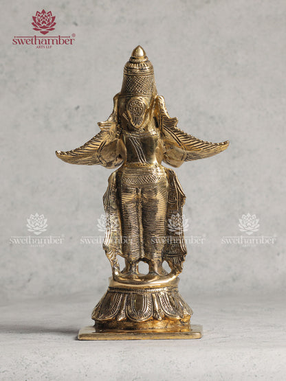 Hindu Brass Garuda Statue
