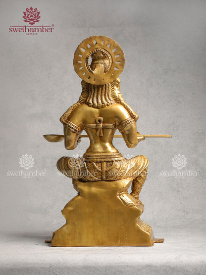 Brass Large Annapurna Devi Idol