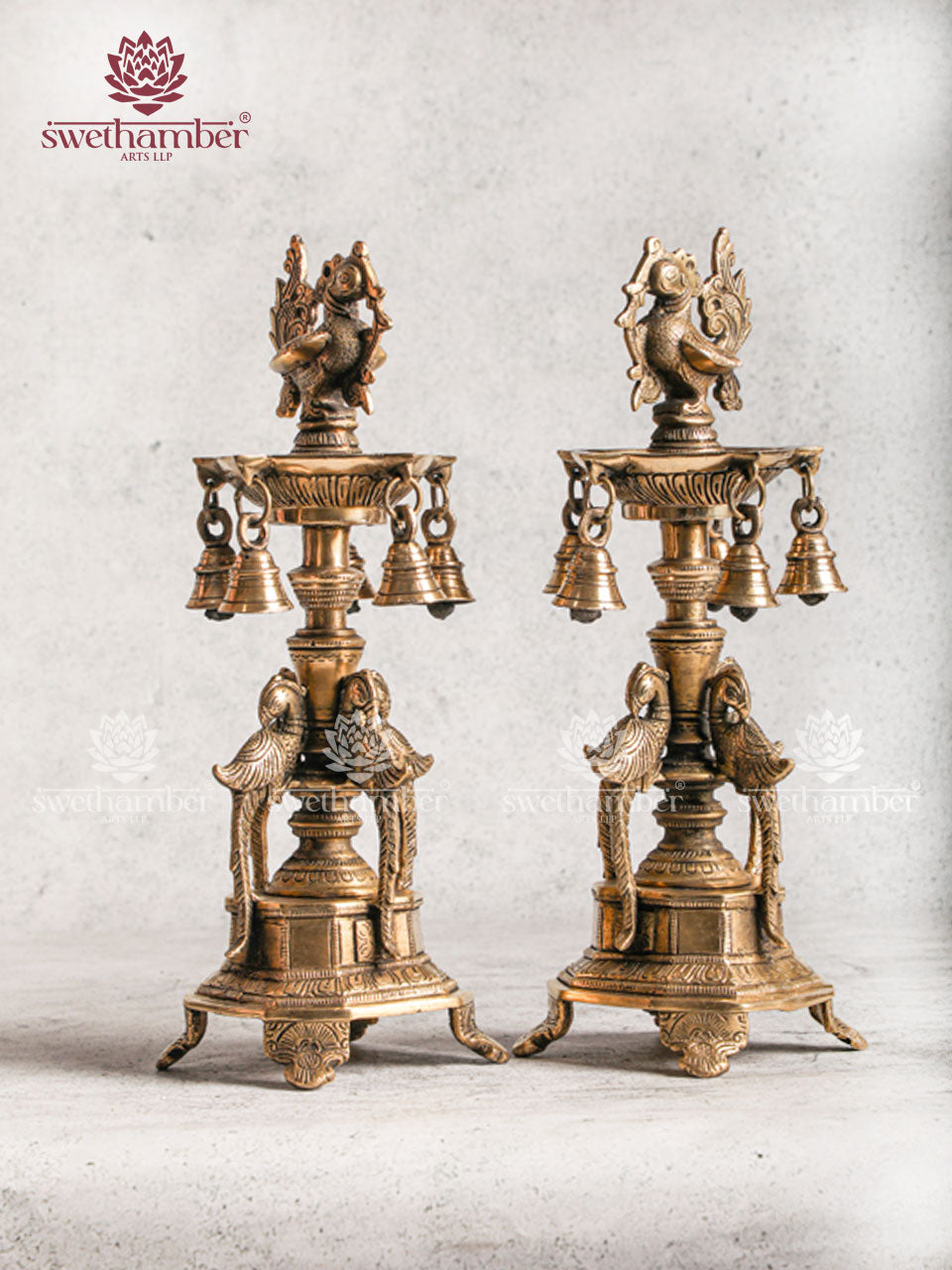 Antique Brass Table Lamp