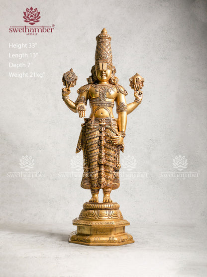 Handcrafted Brass Balaji