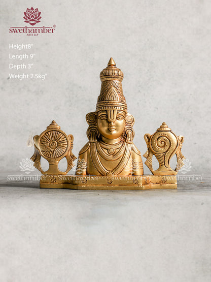 Decorative brass Balaji for gifts