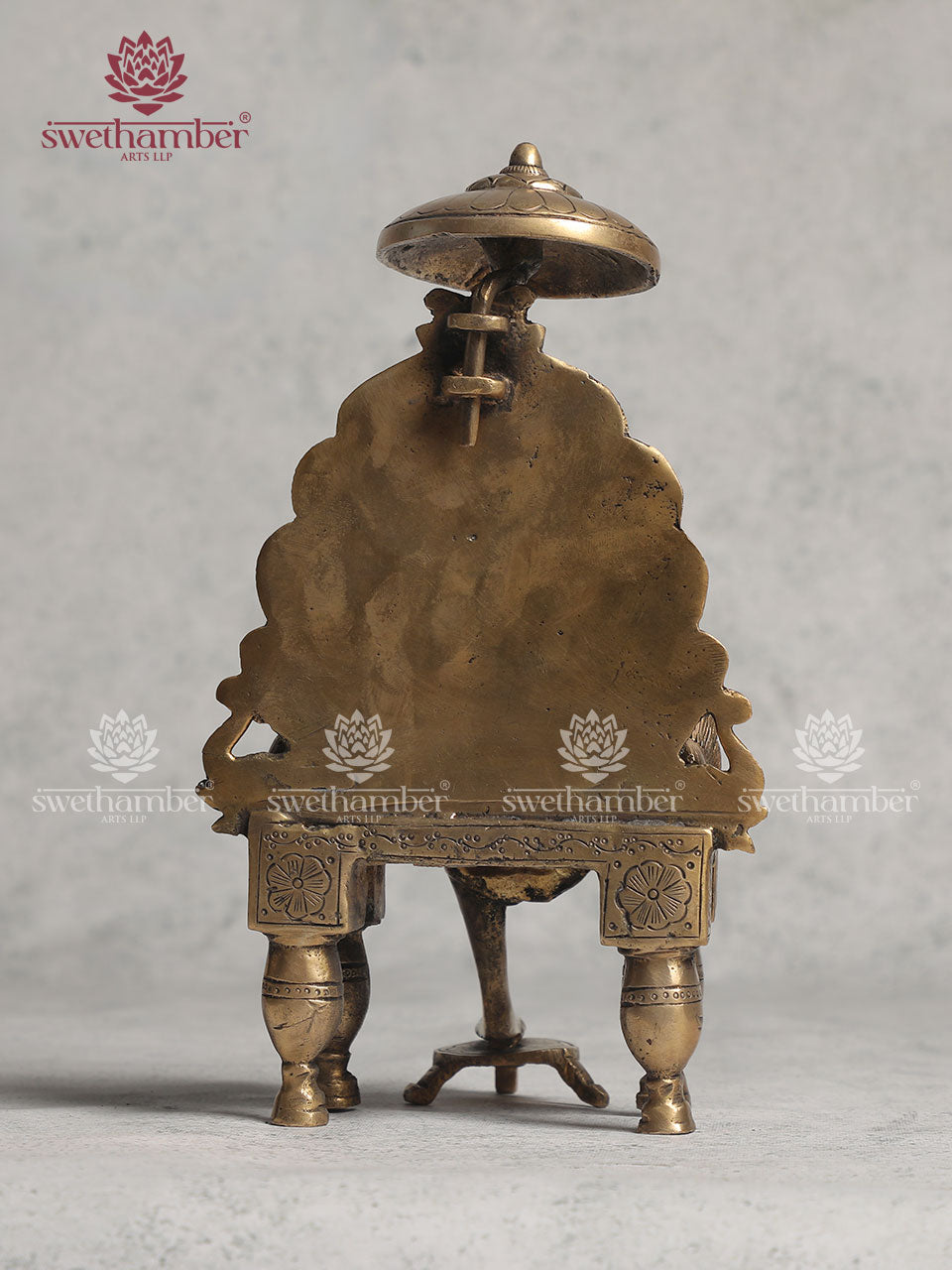 Antique Finish Sai Baba Brass Statue