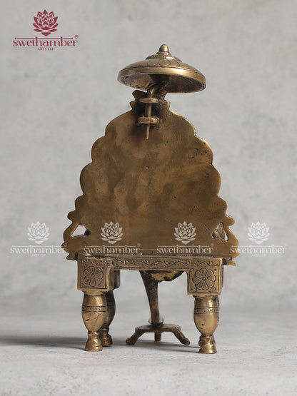 Antique Finish Sai Baba Brass Statue