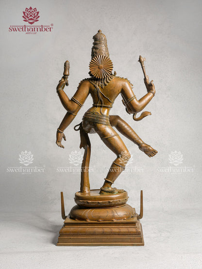 Bronze Large Ardhanarishvara Statue
