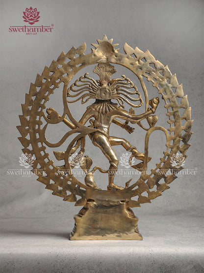 Brass Nataraja Idol