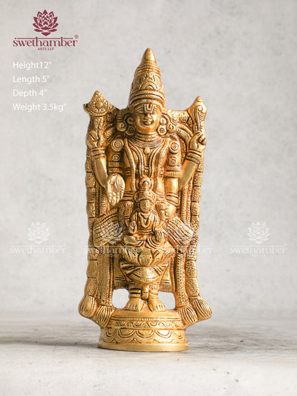 Brass Venkateswara Idol