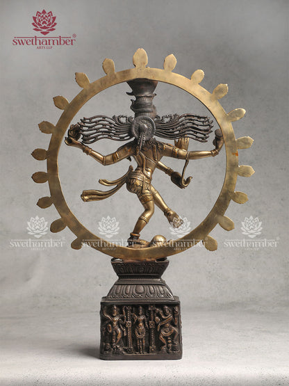 Brass Nataraja Figurine Colour