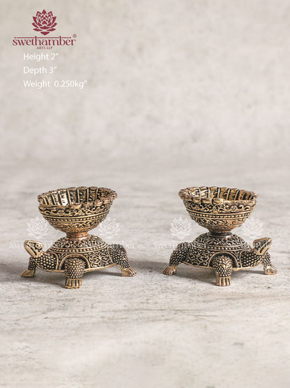 BRASS TORTOISE DEEPA