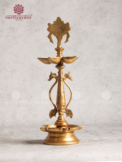 Golden Finish Brass Table Lamp