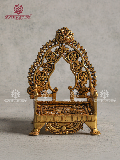Brass Prabhavali Pita – Decorative Base Stand