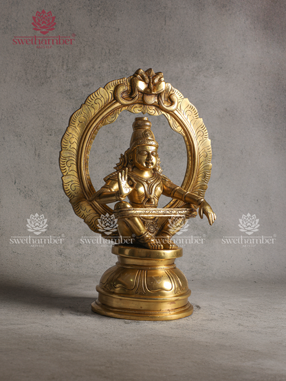 Lord Ayyappa Brass Statue| Sabarimala Temple, Pilgrimage & Devotion
