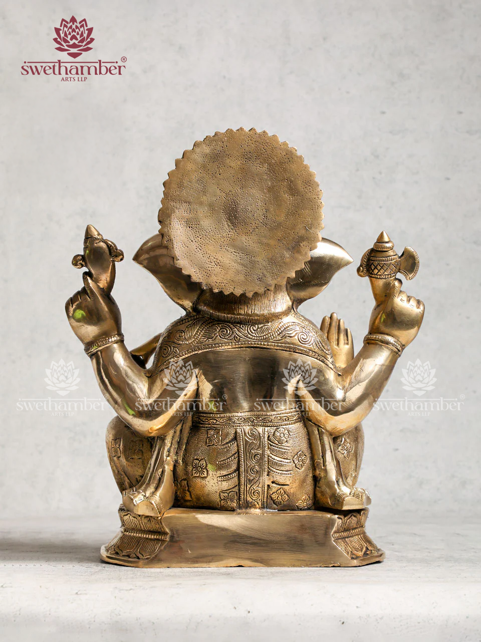 Brass Antique Finish Ganesha