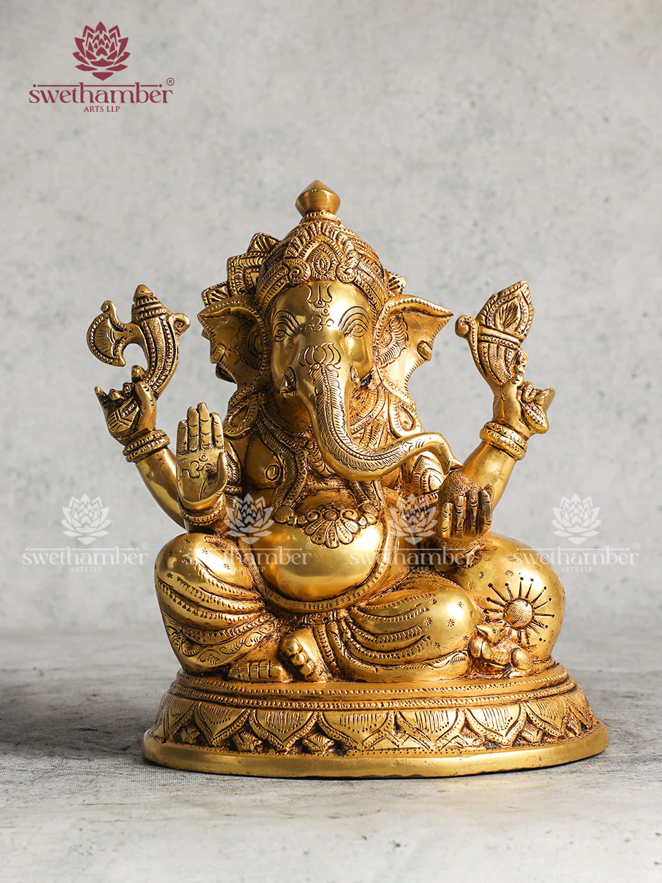 Ganesh Brass Figurine