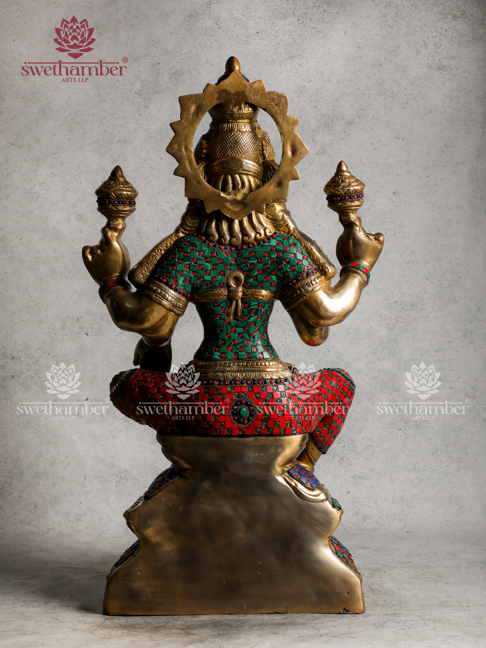 Goddess Lakshmi Brass Idol | Devi Lakshmi Murti for Wealth & Prosperity