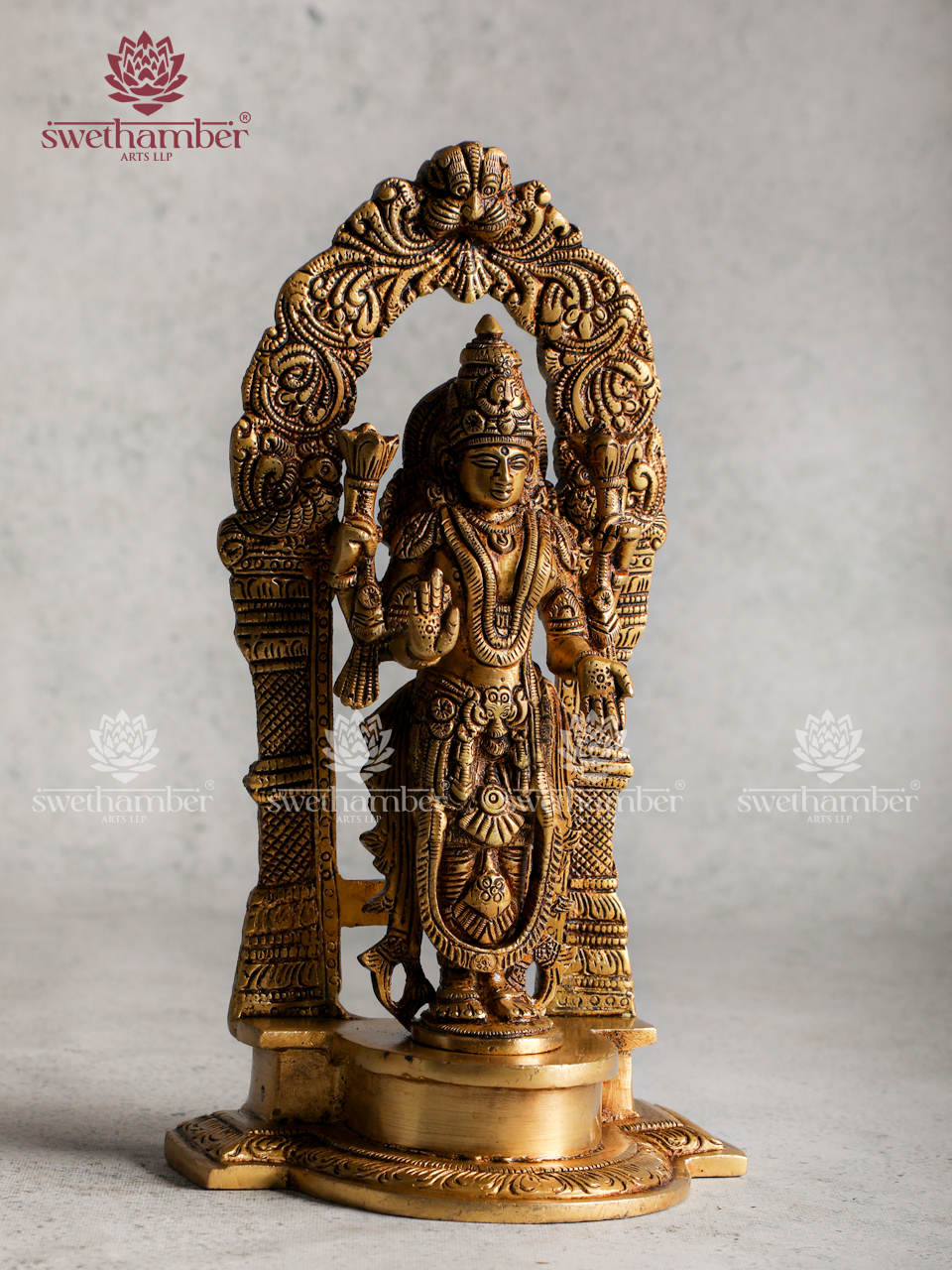 Standing Goddess Lakshmi Idol