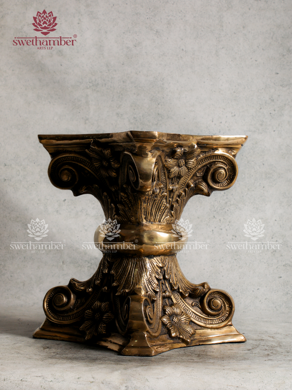 Decorative Brass Stand – Pooja, Temple & Home Use