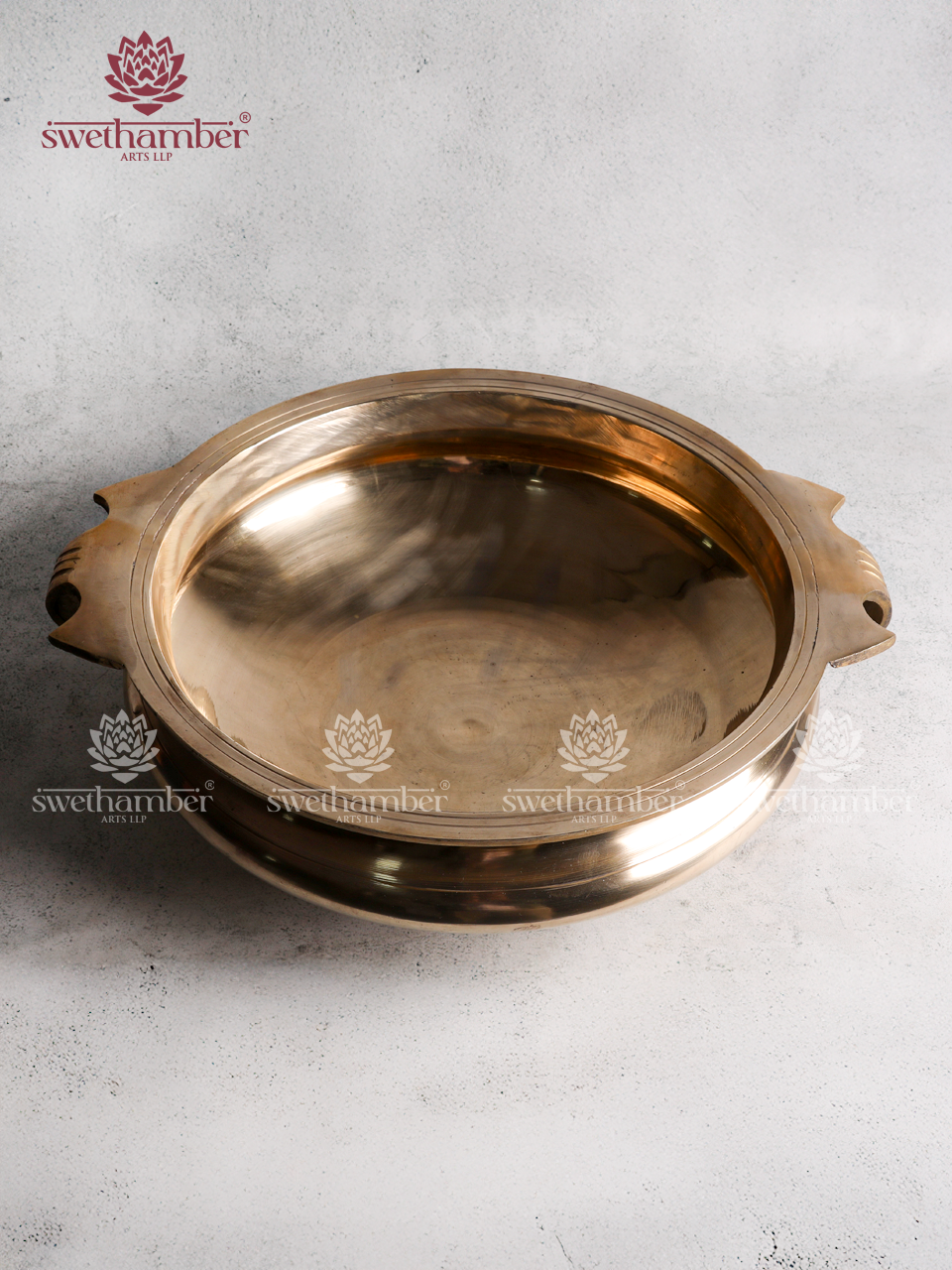 Brass Urli | Traditional Decorative Brass Urli for Home Décor & Pooja