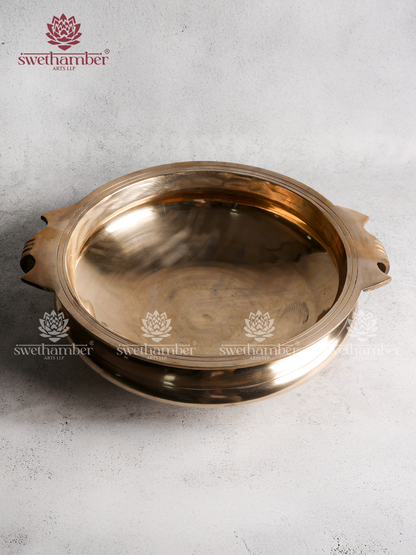 Brass Urli | Traditional Decorative Brass Urli for Home Décor & Pooja