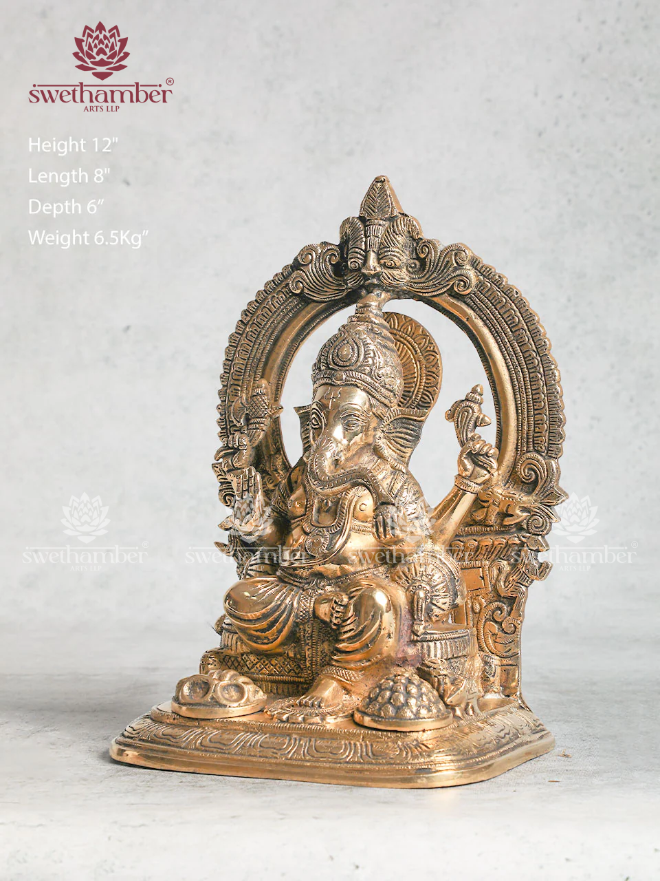 Brass Ganesha Statue