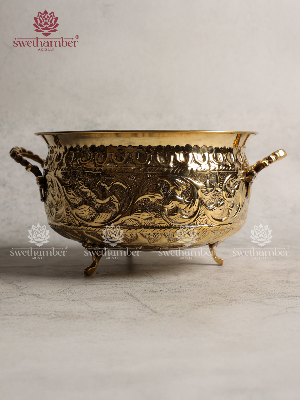 Antique Finish Brass Urli Bowl