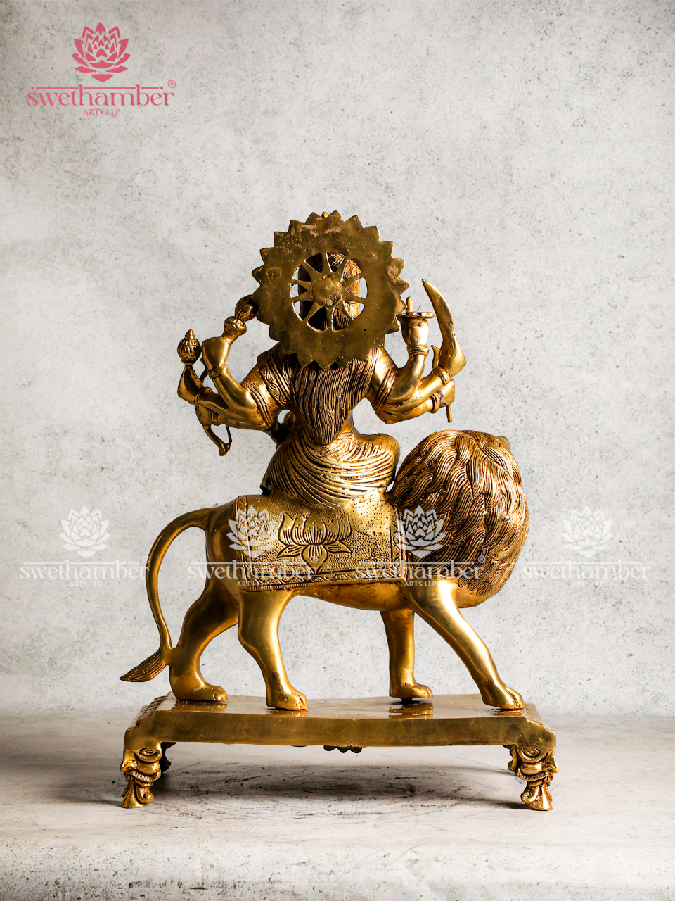Durga Maa Brass Statue