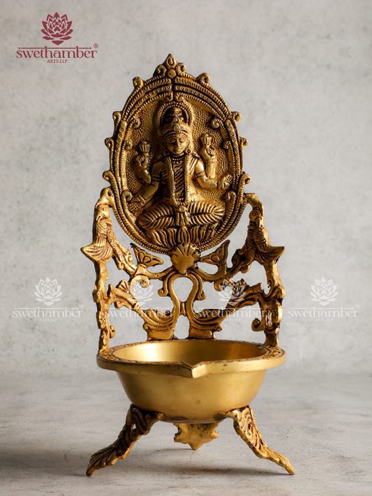 Auspicious Lakshmi Lamp for Home & Temple