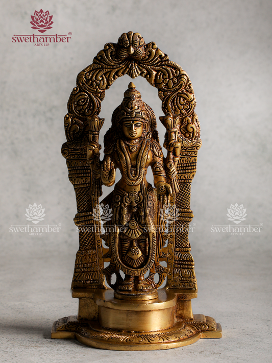 Standing Goddess Lakshmi Idol