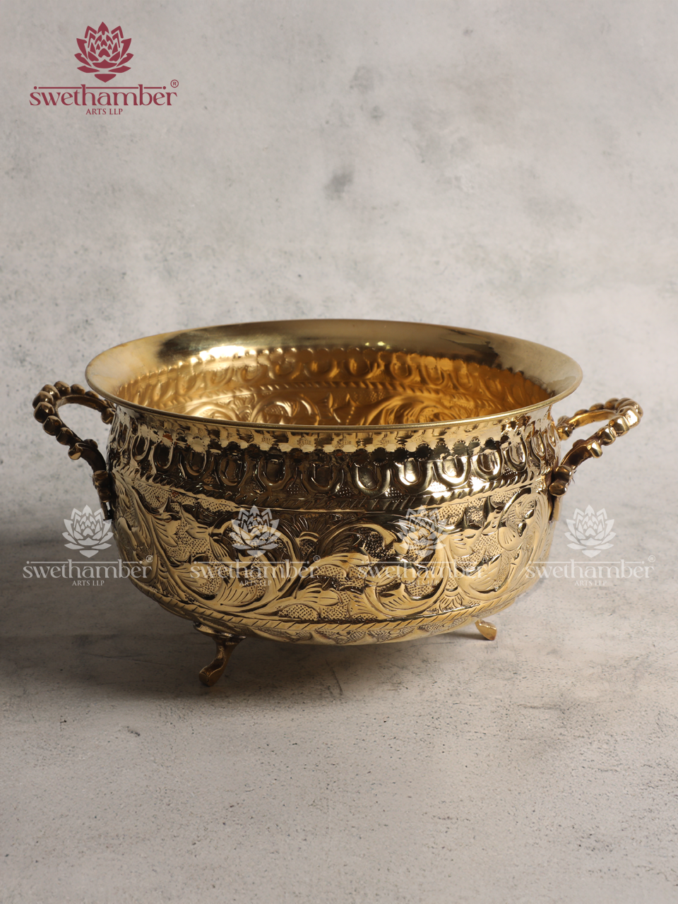 Antique Finish Brass Urli Bowl