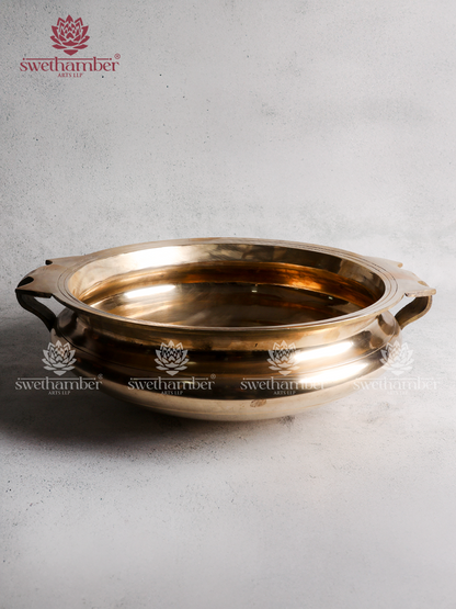 Brass Urli | Traditional Decorative Brass Urli for Home Décor & Pooja