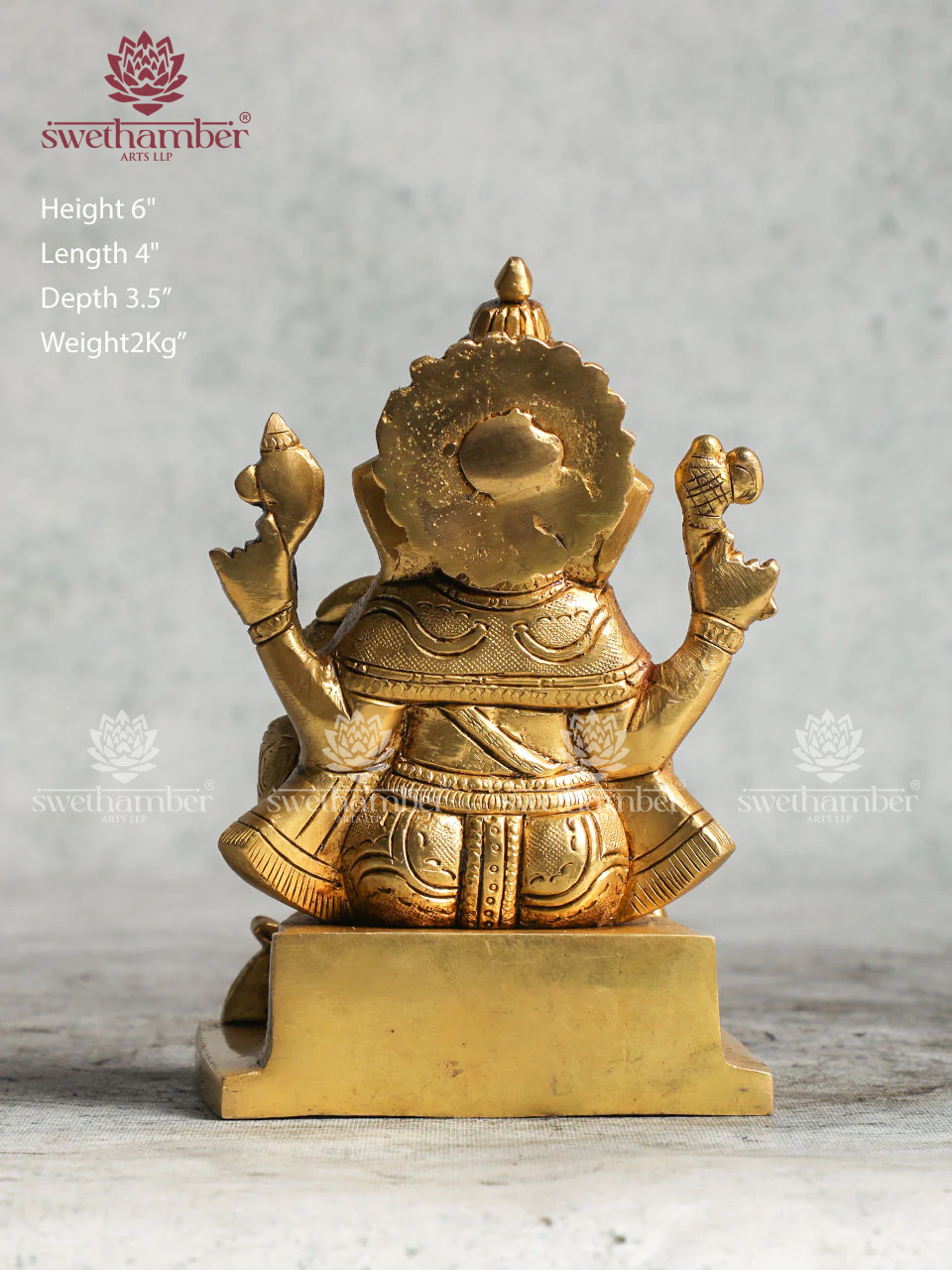 Ganesh Brass Figurine