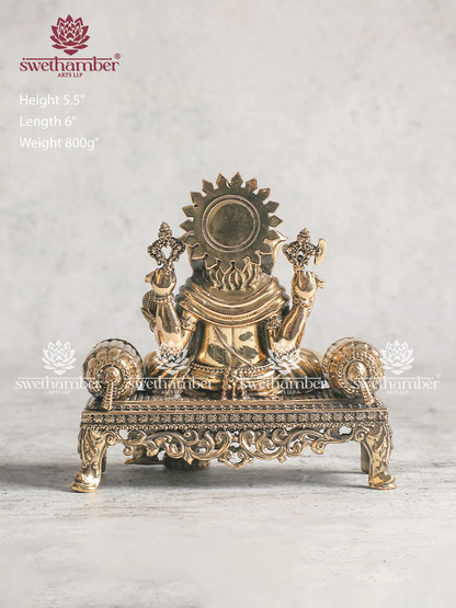 Handmade Small Brass Ganesha