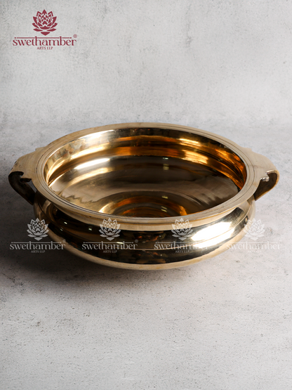 Brass Urli – Traditional Home Décor Bowl