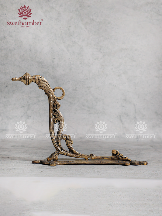 Brass Wall Hanging Brackets for Lamps & Bells
