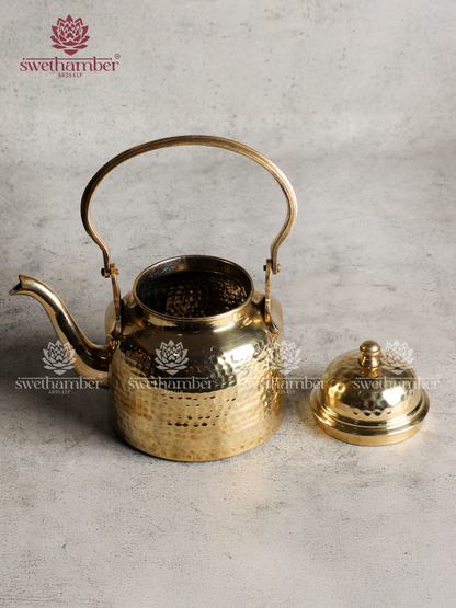 Brass Tea Kettle for Gift & Decorative Use