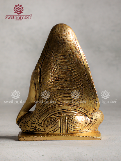 Sri Raghavendra Swamy Statue in Brass