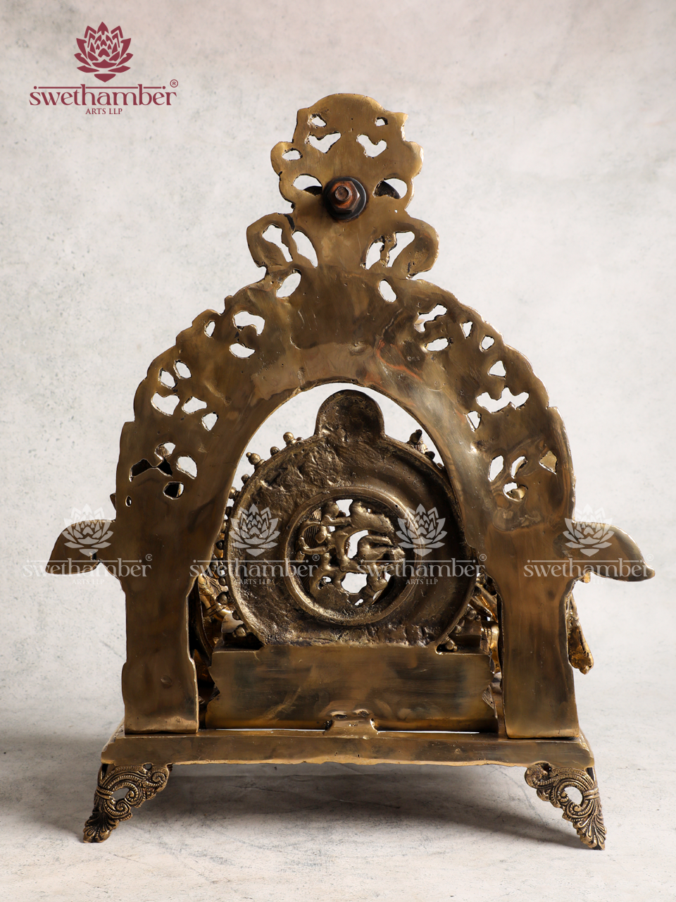 Shri Ram Darbar Idol in Brass | Divine Ayodhya Ram Parivar Statue