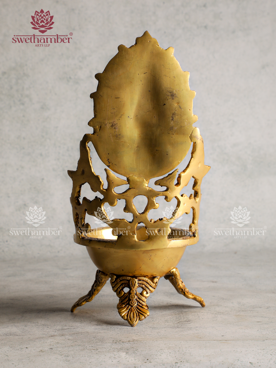 Auspicious Lakshmi Lamp for Home & Temple