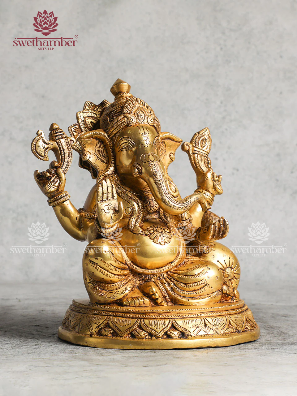 Ganesh Brass Figurine