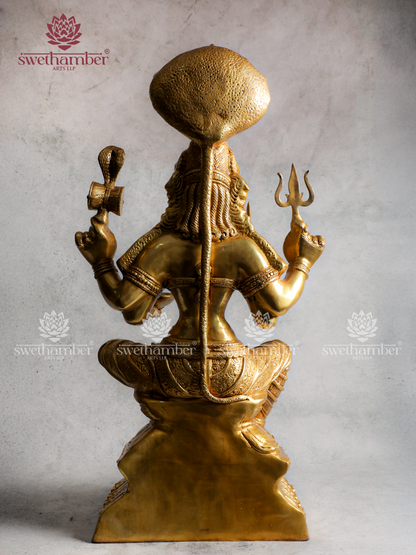 Premium Brass Mariamman Idol with Fine Detailing