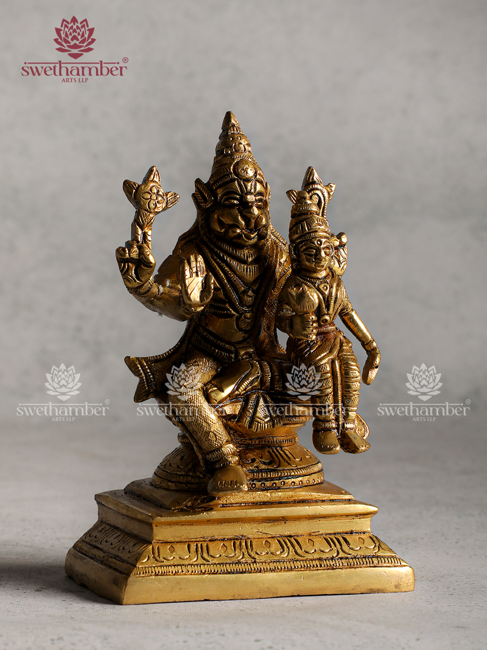 Narasimha Idol – Powerful Lord Narasimha Statue for Protection & Home Temple