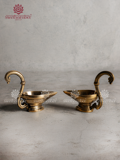 Classic Indian Deepa Lamps set