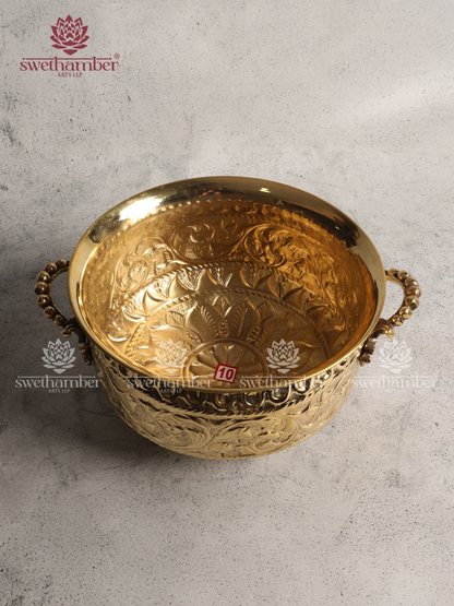 Antique Finish Brass Urli Bowl