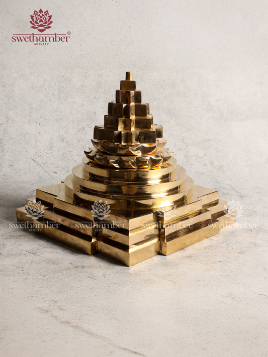 Shree Yantra in Brass | Sacred Sri Yantram for Wealth & Prosperity