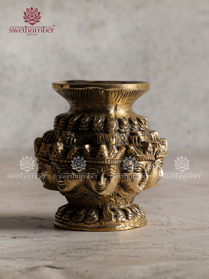 Brass Kalash Pot for Pooja | Wedding & Housewarming Kalash