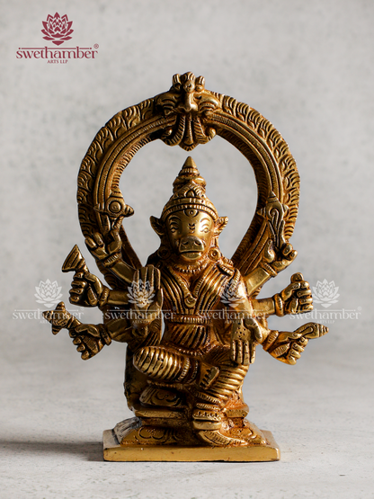 Small / Medium Brass Varahi Devi Idol – Home Pooja Essential