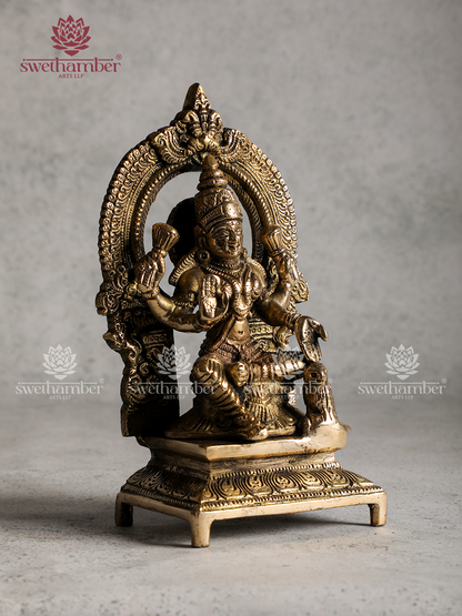 Goddess Lakshmi Idol – Sacred Statue for Wealth, Prosperity & Home Temple  Meta Description