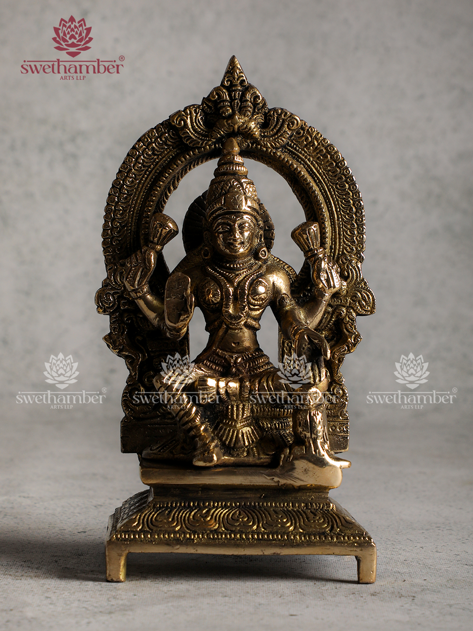 Goddess Lakshmi Idol – Sacred Statue for Wealth, Prosperity & Home Temple  Meta Description