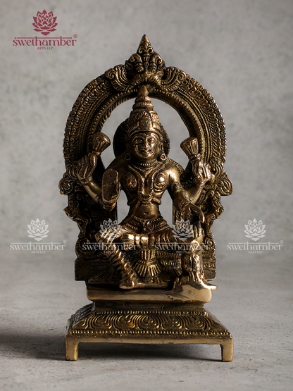 Goddess Lakshmi Idol – Sacred Statue for Wealth, Prosperity & Home Temple  Meta Description