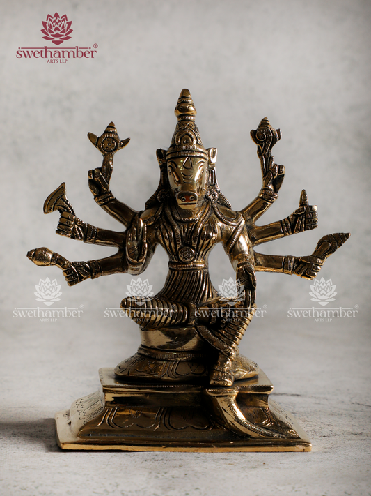 Sri Varahi Amman Brass Idol – Divine Protection & Power